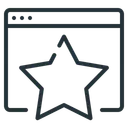 Free Website Favorite Site Star アイコン