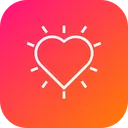 Free Favorito Me Gusta Amor Icono