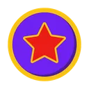 Free Como Estrella Corazon Icono