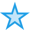 Free Favourite Star Bookmark Icon