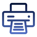 Free Fax Printer Machine Icon