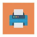 Free Fax Printer Print Icon