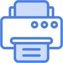 Free Fax Machine Fax Office Material Icon