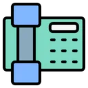 Free Fax Communication Phone Icon