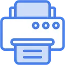 Free Fax Machine Fax Office Material Icon