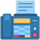 Free Fax Machine Fax Facsimile Icon