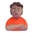 Free Fazendo Beicinho Cor Medio Ícone