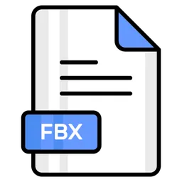 Free FBX File  Icon