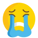 Free Loudly Crying Face  Icon