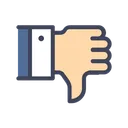 Free Feedback Review Thumbsdown Icon