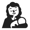 Free Feeding Baby High Icon