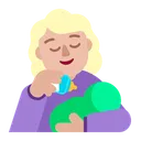 Free Feeding Baby Flat Icon