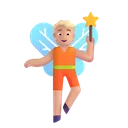 Free Fairy Color Medium Light Icon