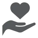 Free Heart Hand Love Icon