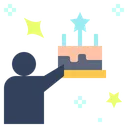 Free Pastel De Cumpleanos Icono