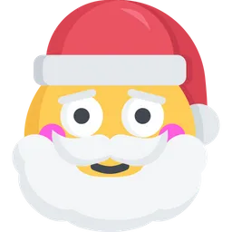 Free Feliz papai noel Emoji Icon