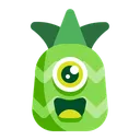 Free Pina Emoji Fresco Icono