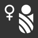 Free Female M Alt Icon