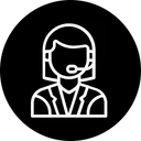 Free Customer Service Representative Icon