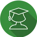 Free Female Student Icon