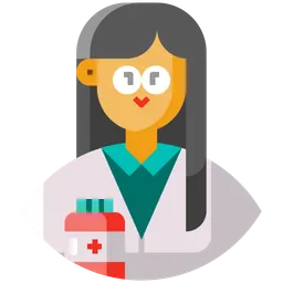 Free Female Scientist  Icon