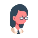 Free Female Scientist Icon