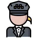 Free Female Taxi Driver  Icon