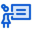 Free Female Teacher  Icon