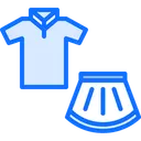 Free Uniform Shirt Skirt Icon
