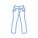 Free Femme Jeans Icône