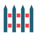 Free Fence  Icon