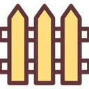 Free Fence Boundary Barrier Icon