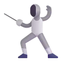 Free Fencing Color Icon
