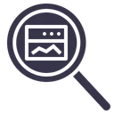 Free Fenetre Recherche SEO Icon