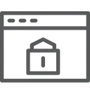 Free Fenster Schloss Symbol