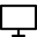 Free Fernseher Monitor Symbol