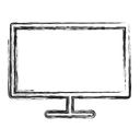 Free Fernseher Fernsehen Monitor Symbol