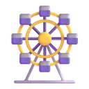 Free Wheel Color Icon