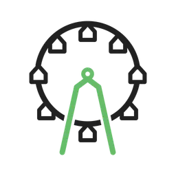 Free Ferris Wheel  Icon