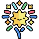 Free Feuerwerk Silvester Party Icon