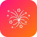 Free Feuerwerk  Symbol