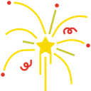 Free Neujahr Feier Feuerwerk Symbol