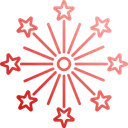 Free Feuerwerk  Symbol