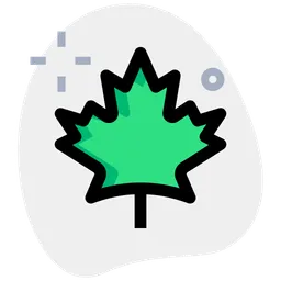 Free Feuille d'érable canadienne Logo Icône