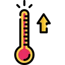 Free Temperature Fever Thermometer Icon