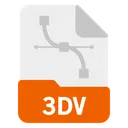 Free 3 Dv Fichier Format Icon