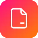 Free Fichier Papier Document Icon