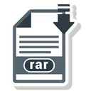 Free Rar Fichier Format Icône