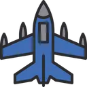 Free Fighter Jet Fighter Plane Jet Icon