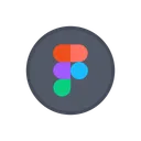 Free Figma Rond Logo Icône